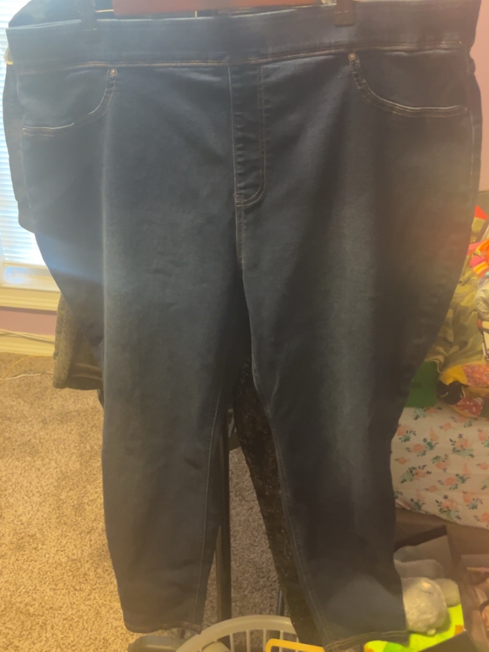 NWOT - Dark Wash Plus Size Jeggings - size: 2X